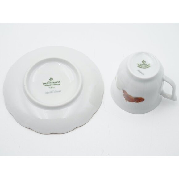 Vintage Bavaria Johann Seltmann Vohenstrauss Cup and Saucer Fruit and Nut - Picture 3 of 4
